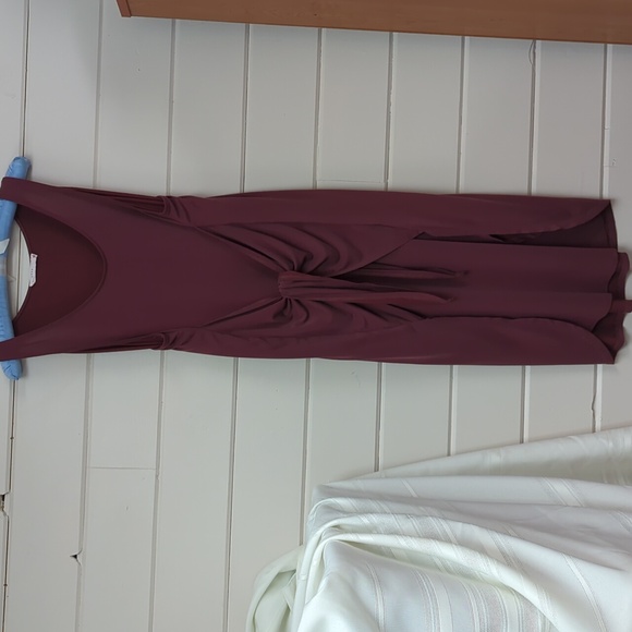 Sleeveless dress with the front wrap, size M - Picture 2 of 6